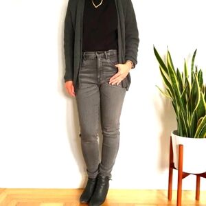 Everlane | grey cigarette jeans